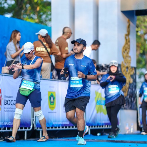 Race photo from BOGORUN 2026