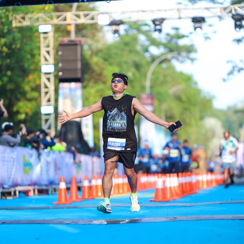 Race photo from BOGORUN 2026