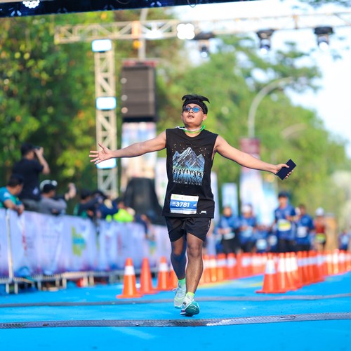 Race photo from BOGORUN 2026