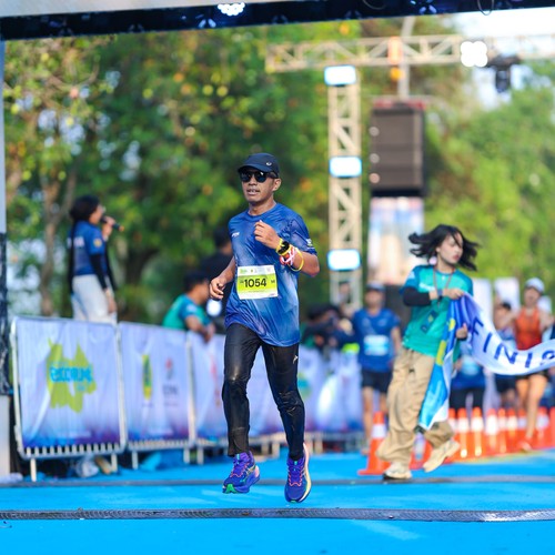 Race photo from BOGORUN 2026