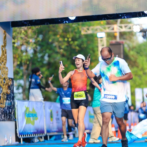 Race photo from BOGORUN 2026