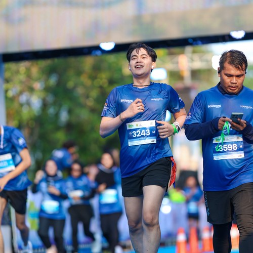 Race photo from BOGORUN 2026