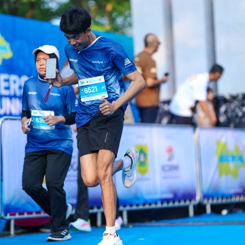 Race photo from BOGORUN 2026