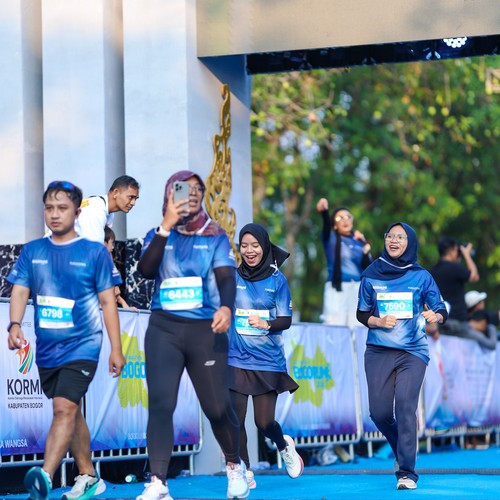 Race photo from BOGORUN 2026