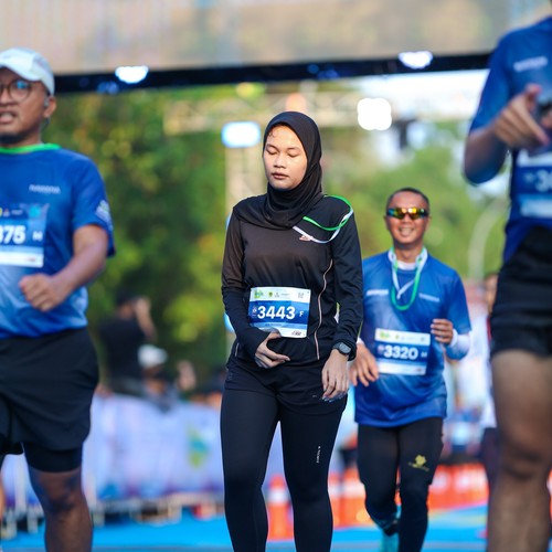 Race photo from BOGORUN 2026