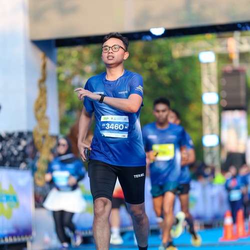 Race photo from BOGORUN 2026