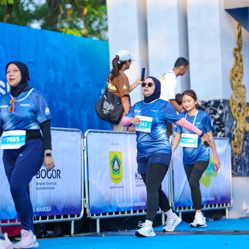 Race photo from BOGORUN 2026