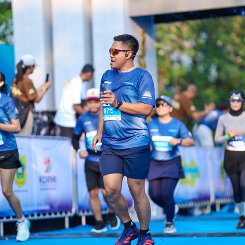 Race photo from BOGORUN 2026