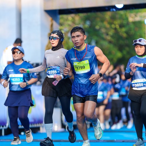 Race photo from BOGORUN 2026