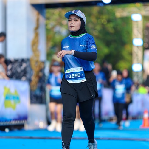 Race photo from BOGORUN 2026