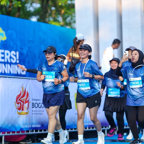 Race photo from BOGORUN 2026