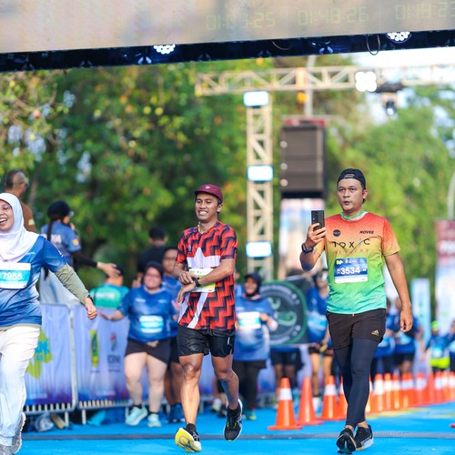 Race photo from BOGORUN 2026