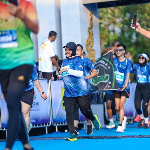 Race photo from BOGORUN 2026
