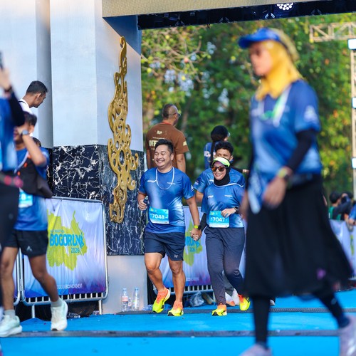 Race photo from BOGORUN 2026