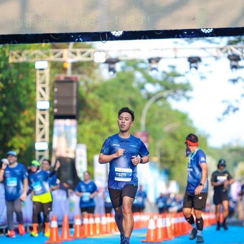 Race photo from BOGORUN 2026