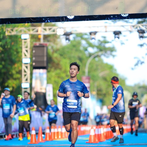 Race photo from BOGORUN 2026