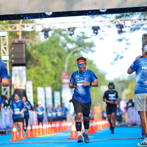 Race photo from BOGORUN 2026