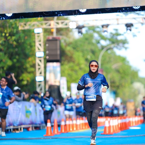 Race photo from BOGORUN 2026