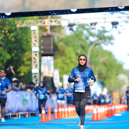 Race photo from BOGORUN 2026
