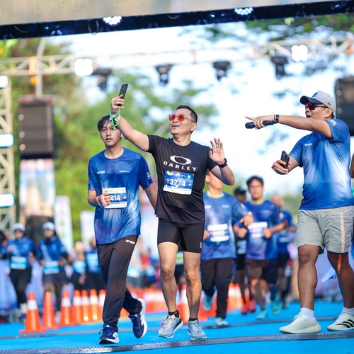 Race photo from BOGORUN 2026