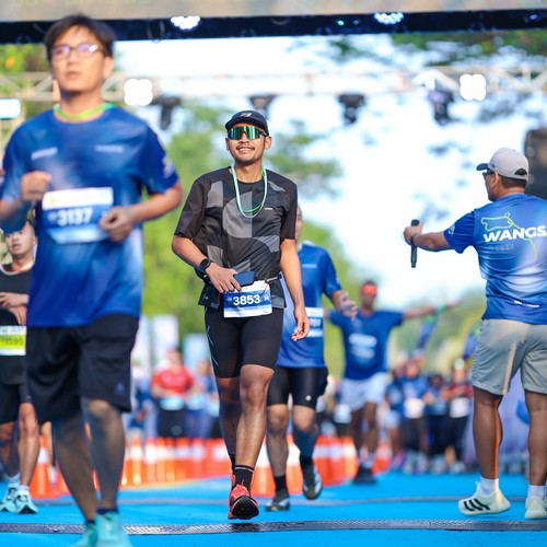 Race photo from BOGORUN 2026