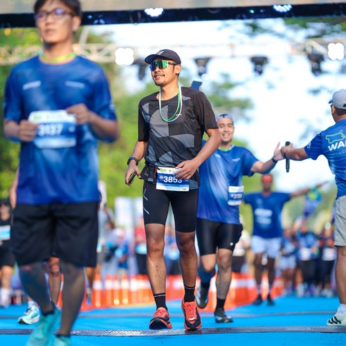 Race photo from BOGORUN 2026