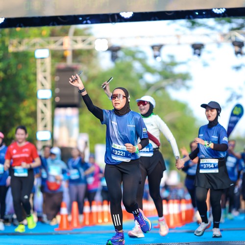 Race photo from BOGORUN 2026