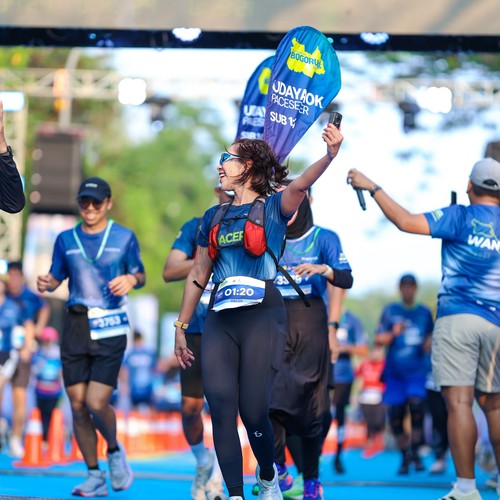Race photo from BOGORUN 2026