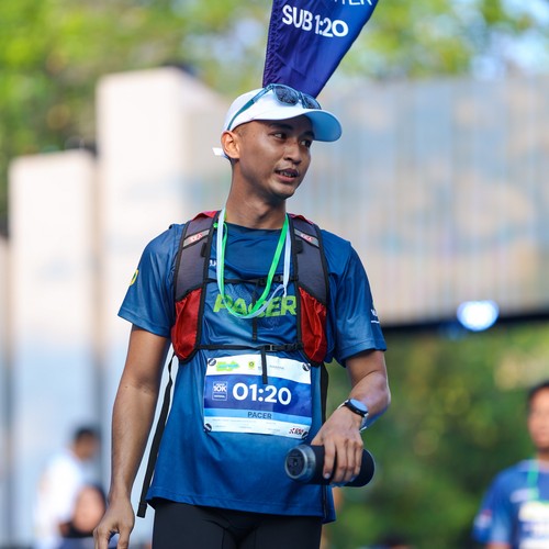 Race photo from BOGORUN 2026
