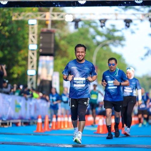 Race photo from BOGORUN 2026