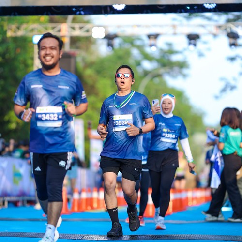 Race photo from BOGORUN 2026