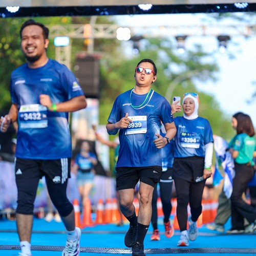 Race photo from BOGORUN 2026