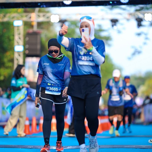 Race photo from BOGORUN 2026