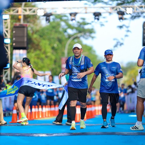 Race photo from BOGORUN 2026