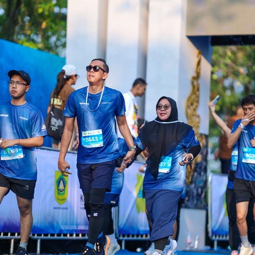 Race photo from BOGORUN 2026