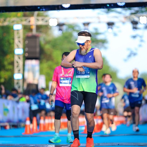 Race photo from BOGORUN 2026