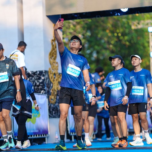 Race photo from BOGORUN 2026