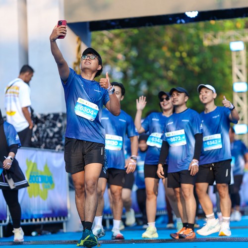 Race photo from BOGORUN 2026