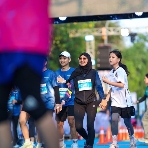 Race photo from BOGORUN 2026