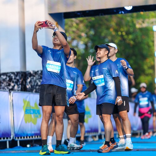 Race photo from BOGORUN 2026