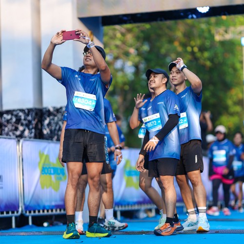 Race photo from BOGORUN 2026