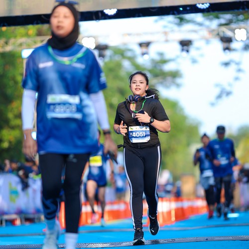 Race photo from BOGORUN 2026