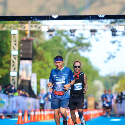 Race photo from BOGORUN 2026