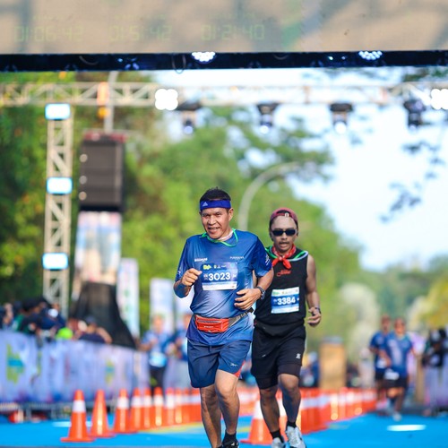 Race photo from BOGORUN 2026
