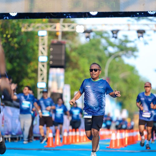 Race photo from BOGORUN 2026