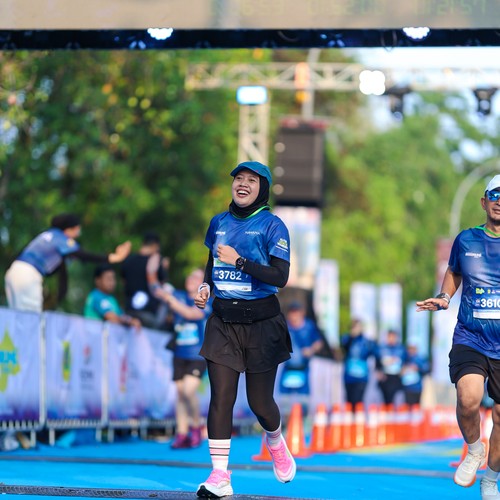 Race photo from BOGORUN 2026