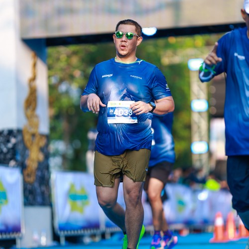 Race photo from BOGORUN 2026