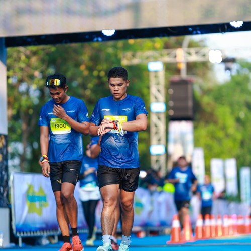 Race photo from BOGORUN 2026