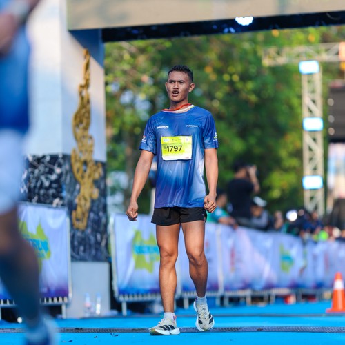 Race photo from BOGORUN 2026