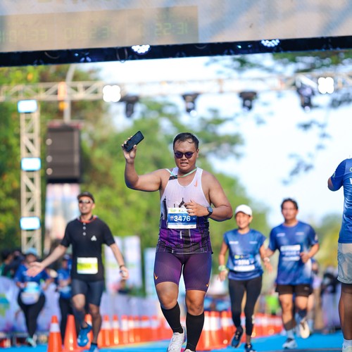 Race photo from BOGORUN 2026